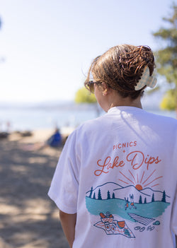 Picnics + Lake Dips Tee